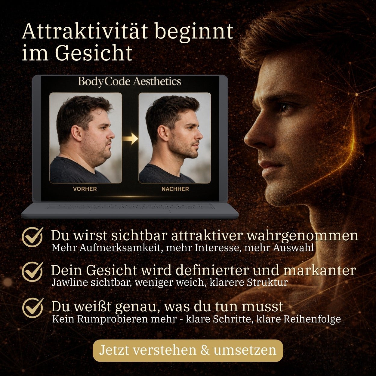 BodyCode Aesthetics™ – Weniger Gesichtsfett, mehr Attraktivität