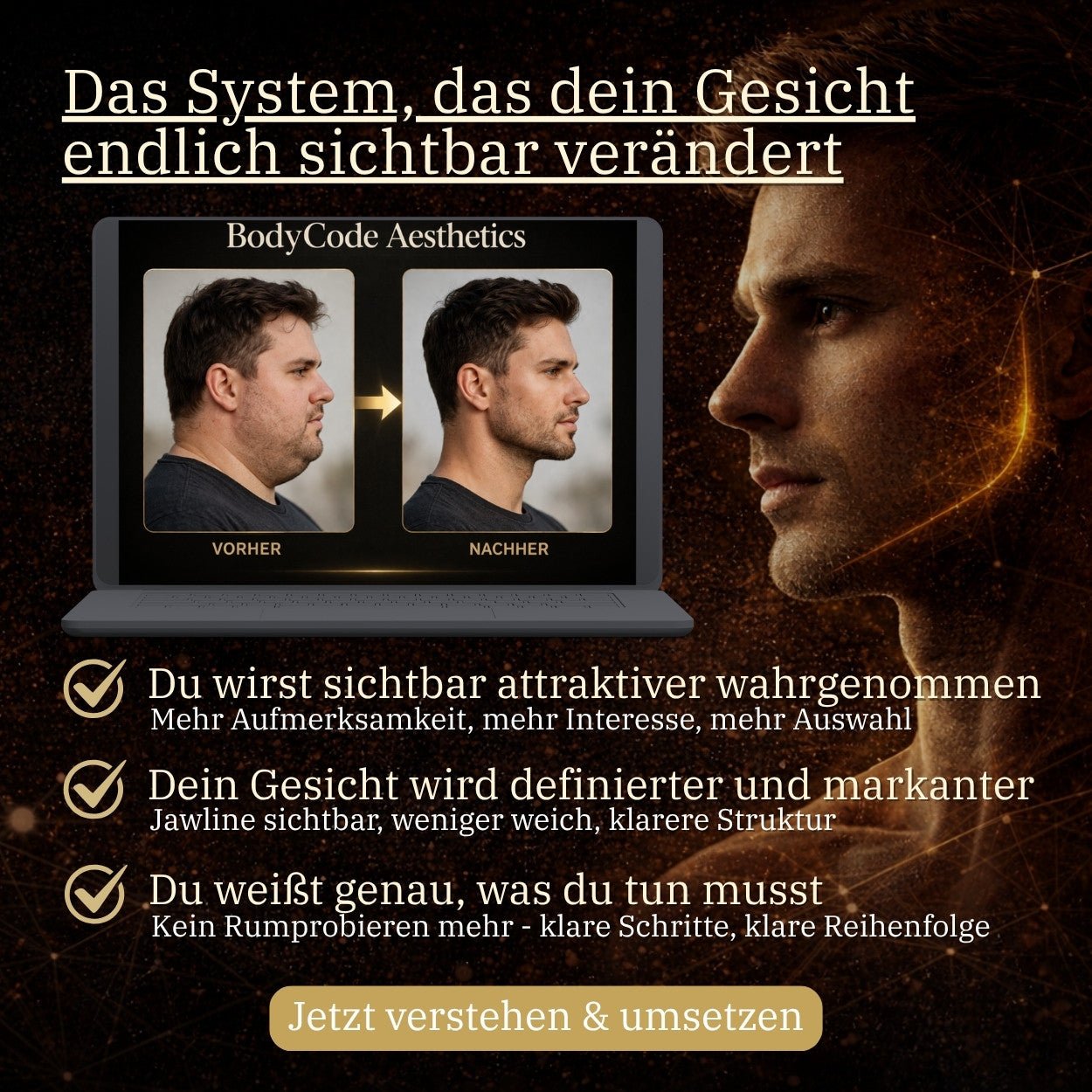 BodyCode Aesthetics™ – Endlich eine stabile Jawline